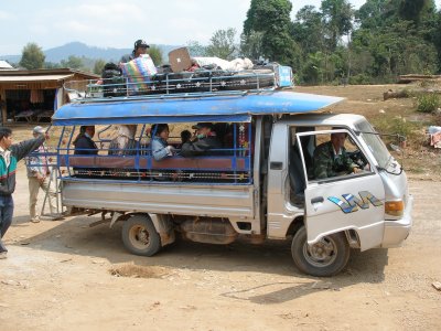 My transport from Sainyabuli to Pak Lai