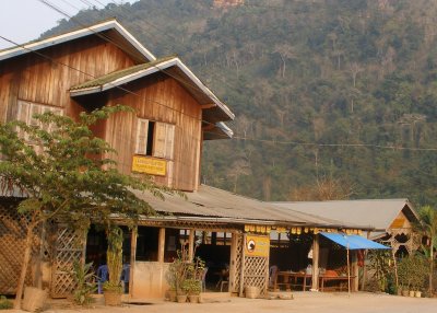 Cafe in the middle of Nong Khiau