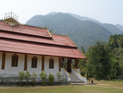 Buddhist temple and grounds, Muang Ngoi