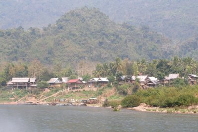 Approaching Muang Ngoi