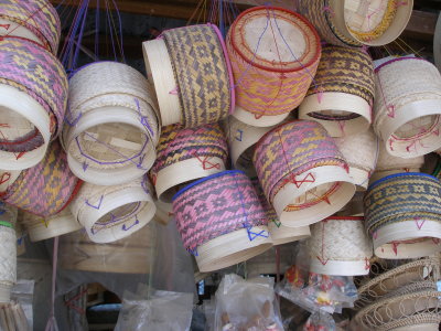 Rice containers, Sainyabuli market