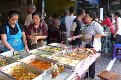 Food stalls, Wong Wian Yai
