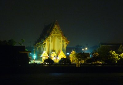 Temple by night