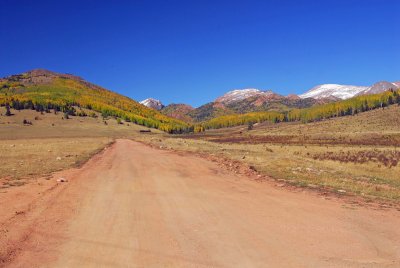 Pikes Peak from Divide to Cripple Creek Rd