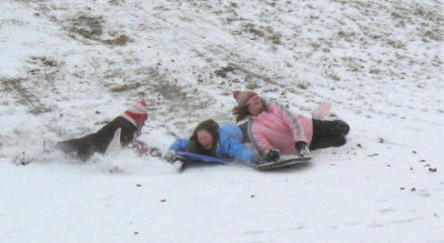 Three Kid Pileup