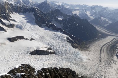 Kahiltna Glacier, Alaska Range, from plane-070309-Denali National Park, AK-#0042.jpg