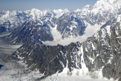Alaska Range, Glaciers, from plane-070309-Denali National Park, AK-#0222.jpg