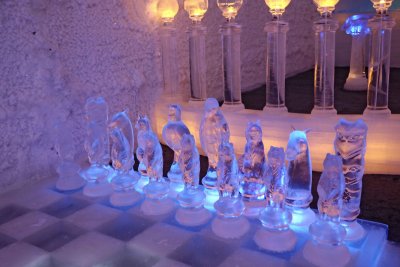 Ice Sculpture, Chess Set-062109-Aurora Ice Museum, Chena Hot Springs Resort, AK-#0046.jpg