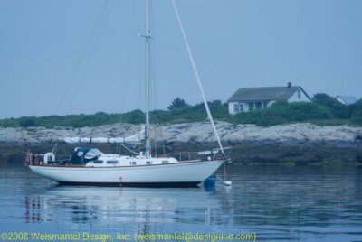 At Anchor at the Isle of Shoals