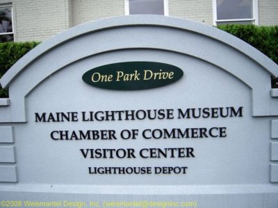 Lighthouse Museum Sign