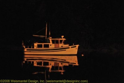 Trawler at Night