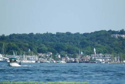 Looking Down Harbor at PortJefferson