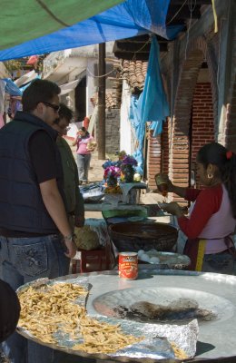 Charales (fried fish) - Isla Janitzio