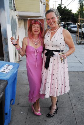 Artist Ruby Pearl (left) with Danuska 090917 004.JPG