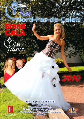 Plaquette Election Miss nord Pas de Calais 2010