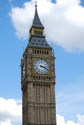 Big Ben - well actually only the bell inside is 'Big Ben', the clock is just a clock!