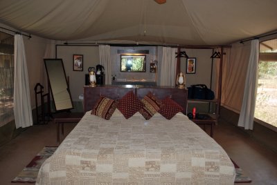 2. Larsen's Tented Camp - Inside the tent is very comfortable