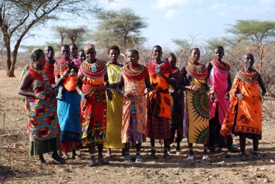 11. Samburu Village - the women sang for us