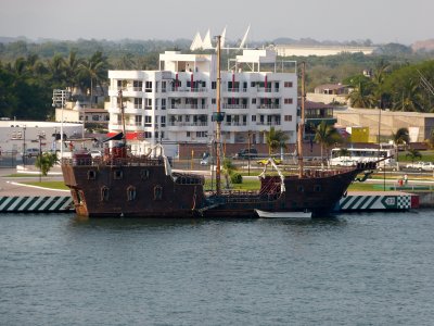 Tourist pirate boat - we heard it was a dinner cruise boat