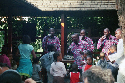 Band at Pan Afric Hotel 'Kayamba Afrika'