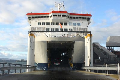 Interislander Ferry Wellington - Picton New Zealand.JPG