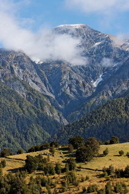 SE Flank of the Puhi Puhi Valley NW of Kaikoura NZ South Island