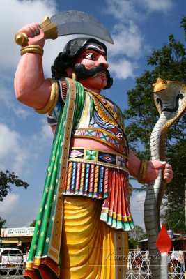 15-Statue of the demon Mahishasura