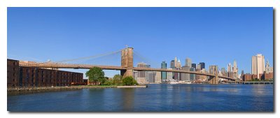 Panoramica Puente Brooklyn - Brooklyn Bridge Panoramic