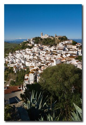 Pueblo blanco Casares, Malaga