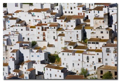 Pueblo blanco Casares, Malaga