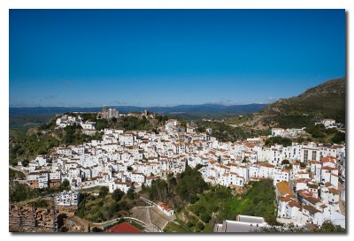 White town Casares, Malaga