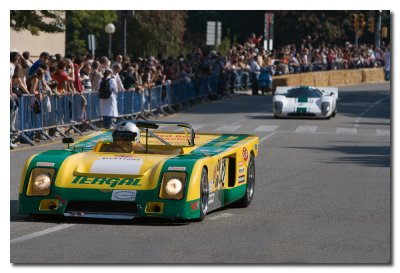 Chevron B 21 del Montjuic Tergal -  Lola T70