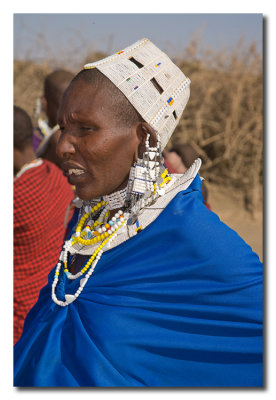 Mujer Masai  -  Maasai woman