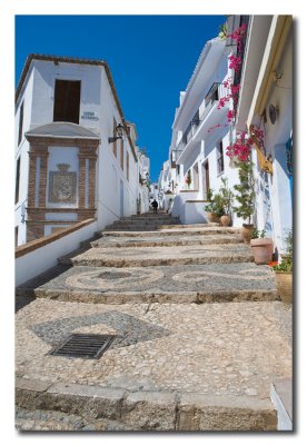Calle de Frigiliana - Street in Frigiliana