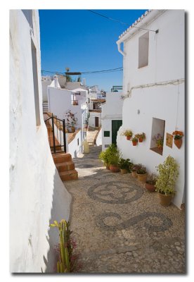 Calle de Frigiliana - Street in Frigiliana
