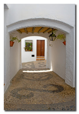 Callejon en Frigiliana - Alley in Frigiliana