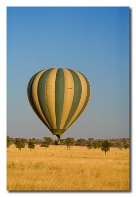 Globo aterrizando  -  Balloon landing