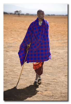 Hombre Masai  -  Maasai man