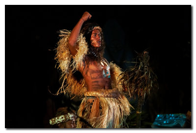 Bailarin de las Islas Marquesas - Dancer from Marquesas Islands