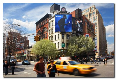 Esquina de Broadway en el SoHo de Nueva York