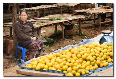 Vendedora en el mercado - Market saleswoman