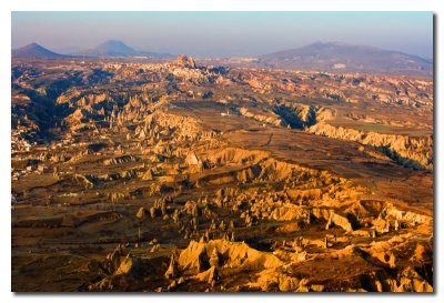 Uchisar  desde el aire -  Uchisar from the air