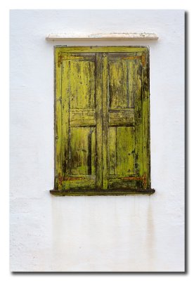 Ventana en masia Menorquina  -  Window in Menorcan farmhouse