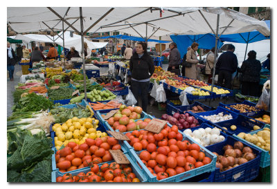 Mercado de verduras  -  Vegetable market