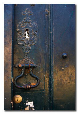 Cerradura puerta   -  Door lock