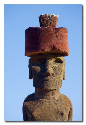Moai en Ahu Naunau