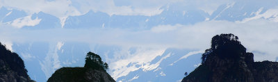 island silhouettes in Kenai Fjords NP