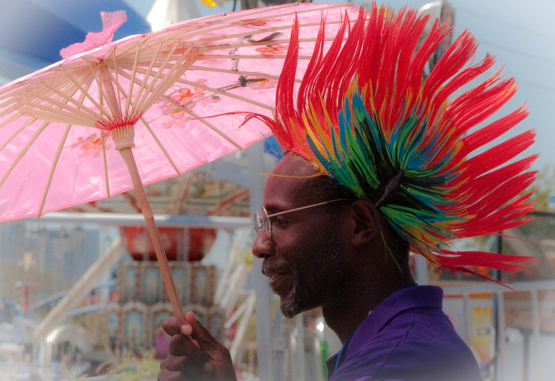 Vendor at the Texas State Fair