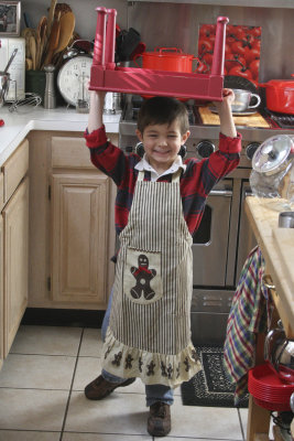 Chef Lucas and Lala Bake Cookies