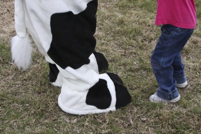 Cow feet, kid feet...